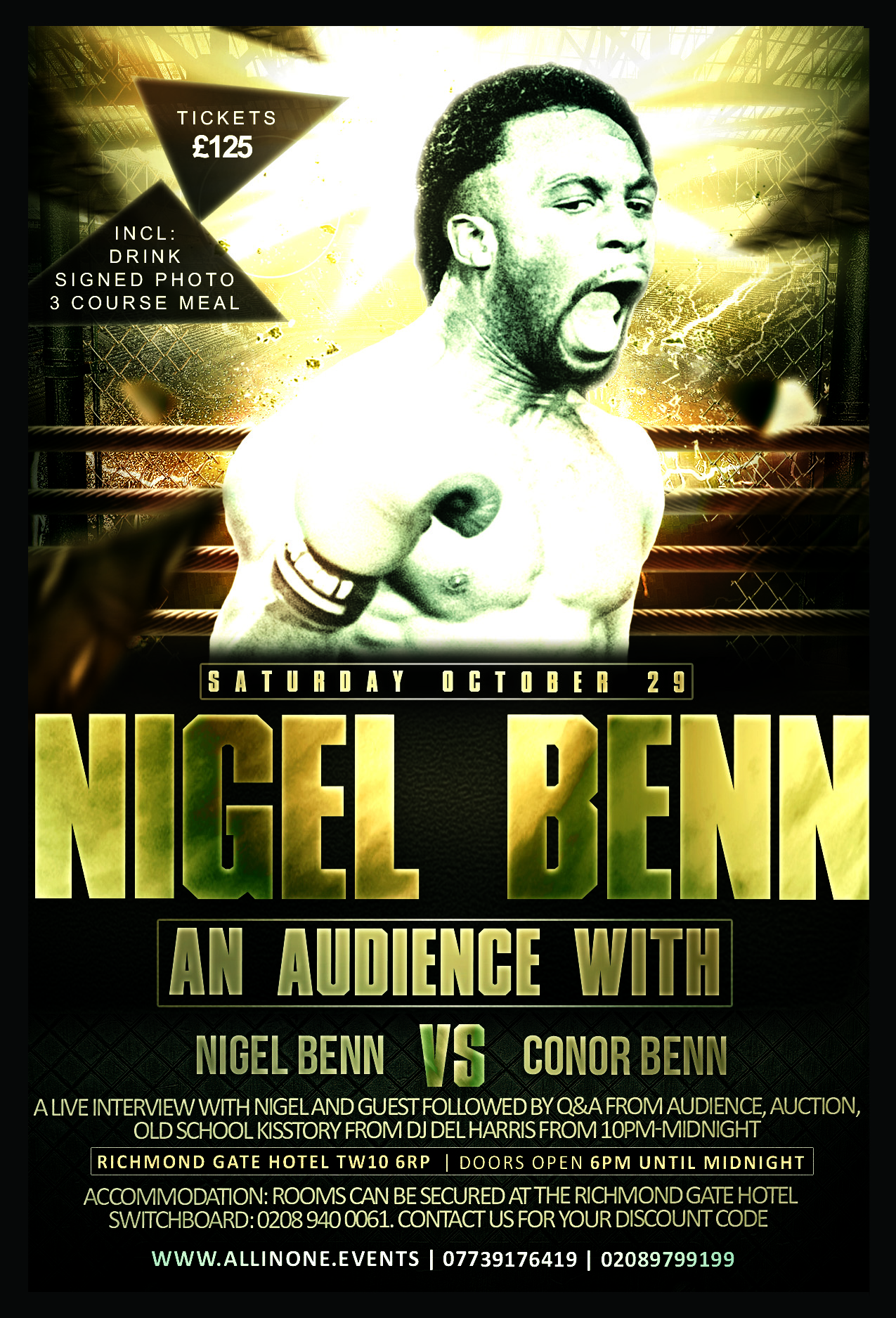 An Audience with Nigel Benn and Conor Benn
