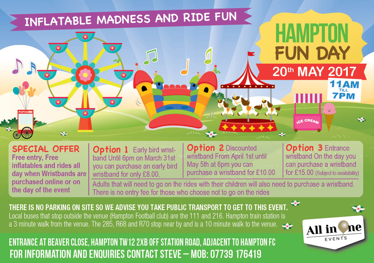 Save 50% when booking your Early bird wristband before March 31st