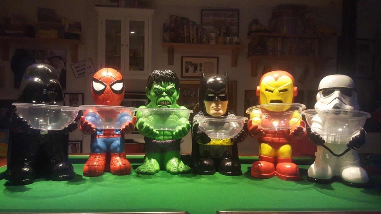 Super Hero Sweet Bowls