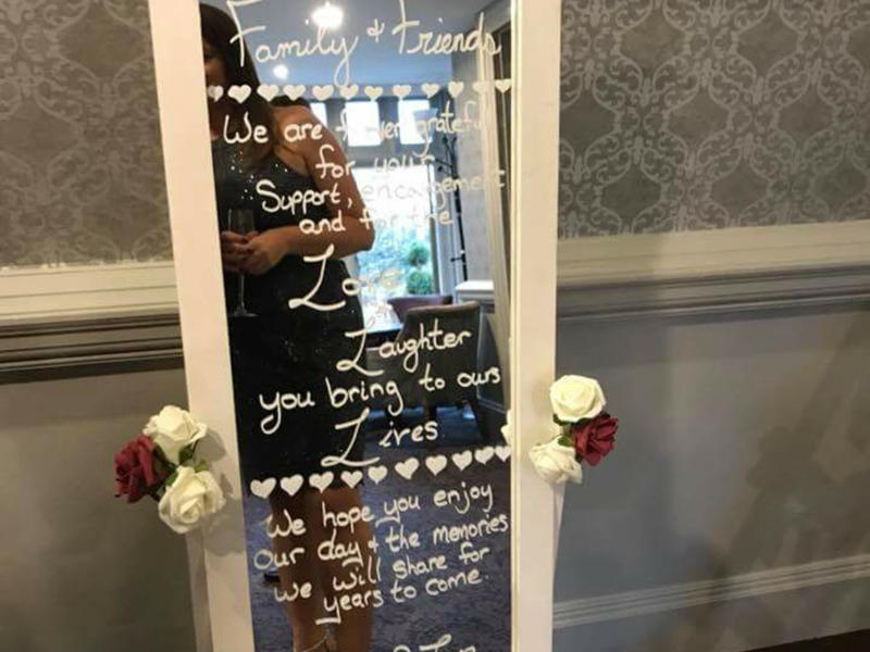 Wedding Mirror
