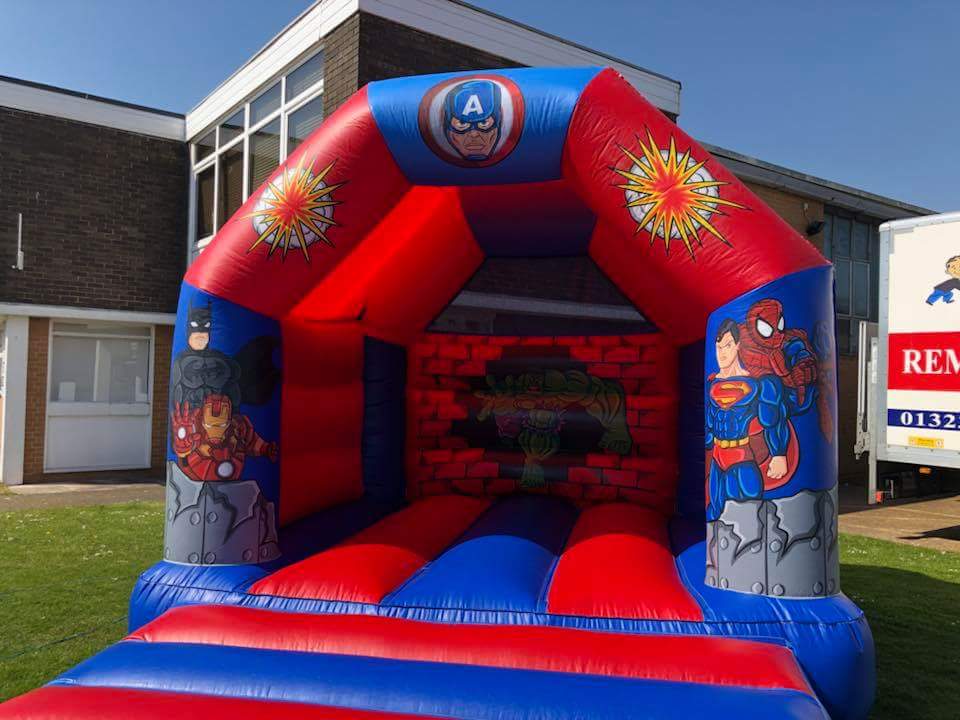 Super Hero Bouncy Castle