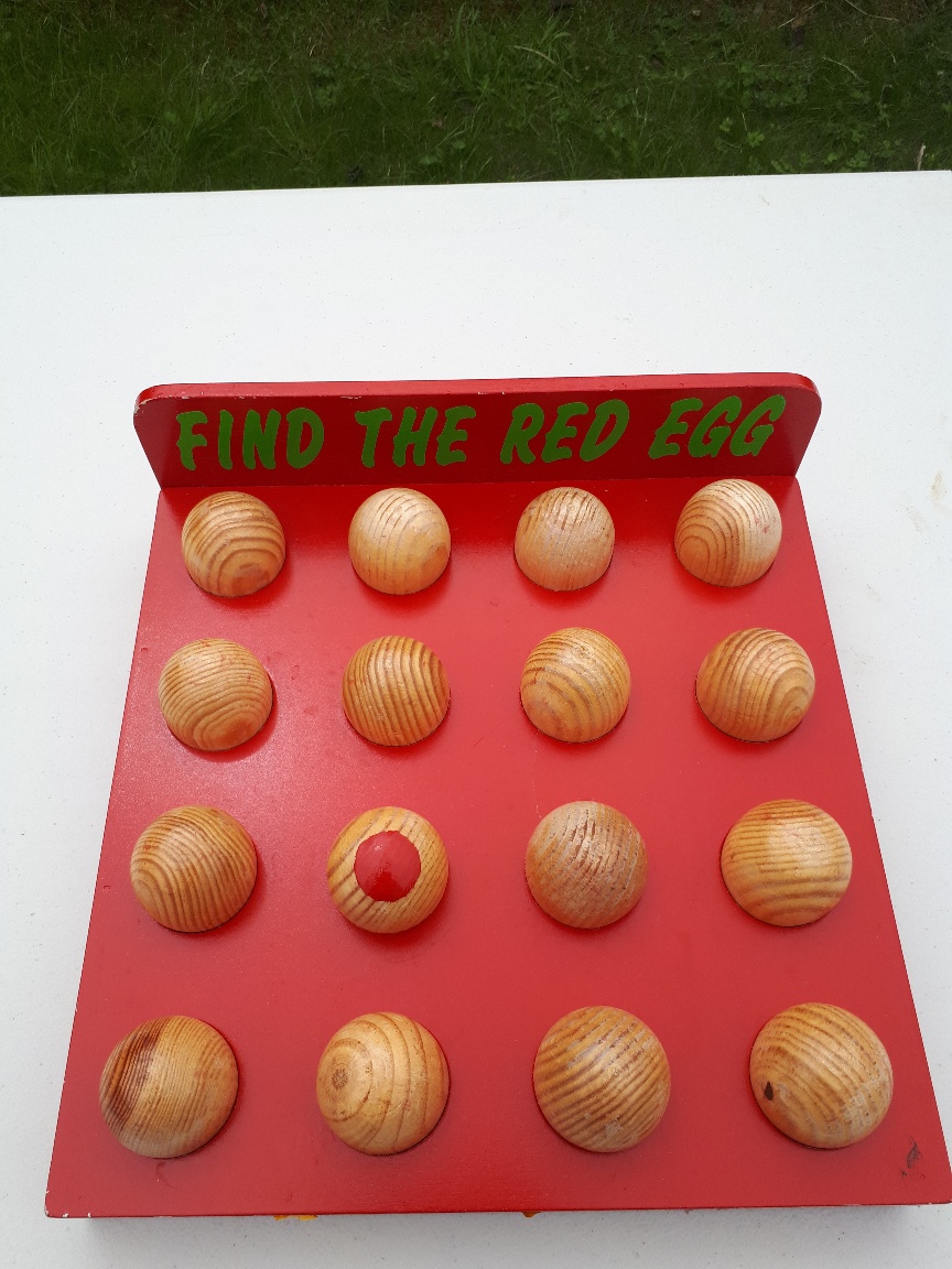 Red Egg Table Top Game
