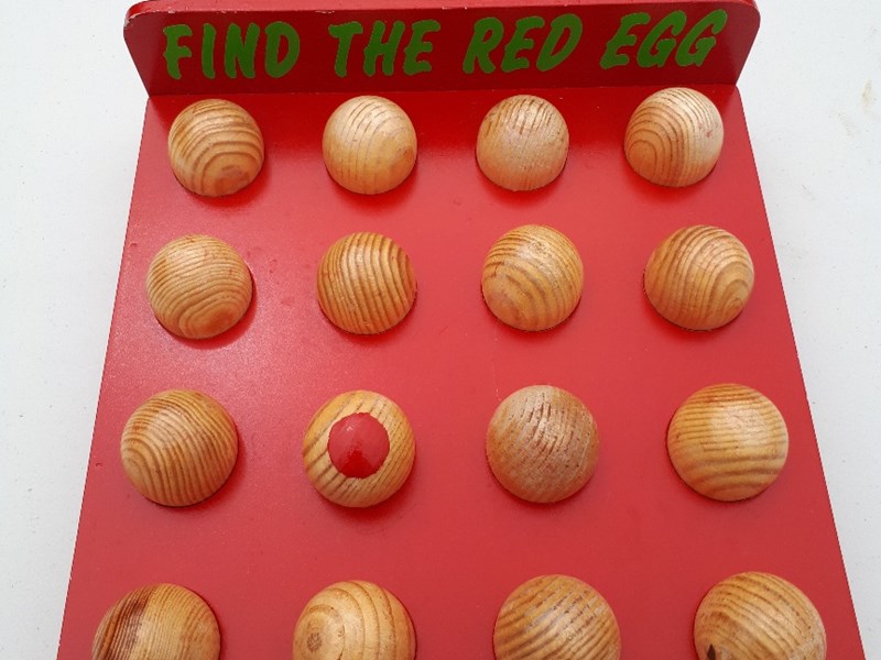 Red Egg Table Top Game - Candy Floss, Popcorn, Slush Puppies and Side Stalls Red Egg Table Top Game - Candy Floss, Popcorn, Slush Puppies and Side Stalls