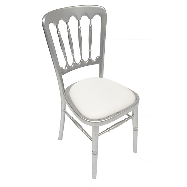 Silver Banqueting Chair
