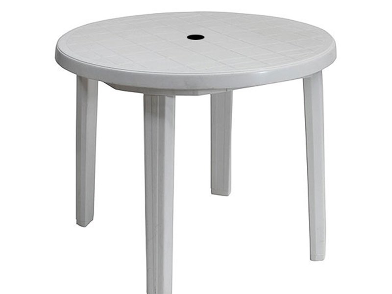 Round Garden Plastic Table - Event Equipment Round Garden Plastic Table - Event Equipment